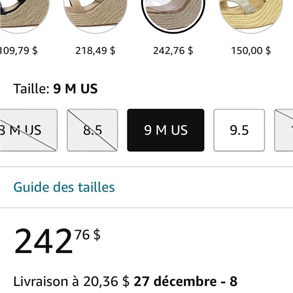 Sunrise Steve Madden clear sandals - Picture 4 of 4